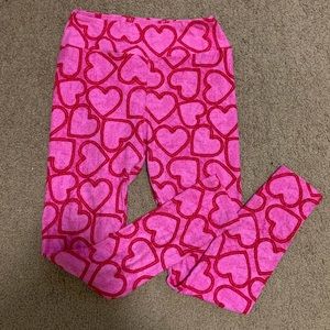 LulaRoe OS Valentine’s holiday leggings!